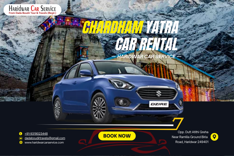 Char Dham Yatra Cab & Car Rental Taxi Services 2024