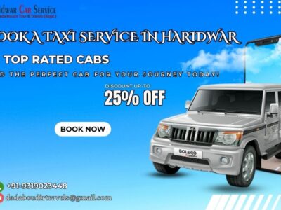 Book a taxi service in Haridwar-Top Rated Cabs at 25% Discount