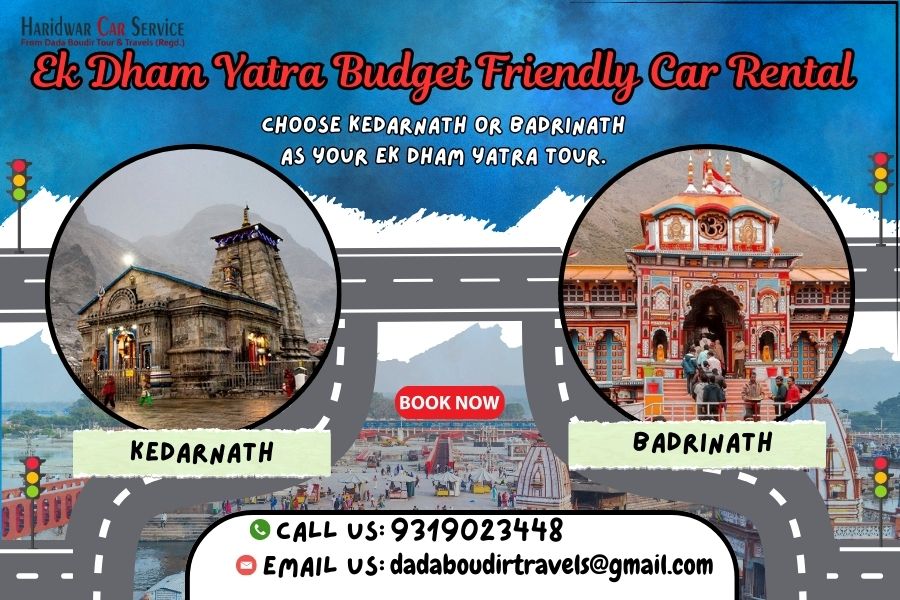 Ek Dham Yatra Budget Friendly Car Rental